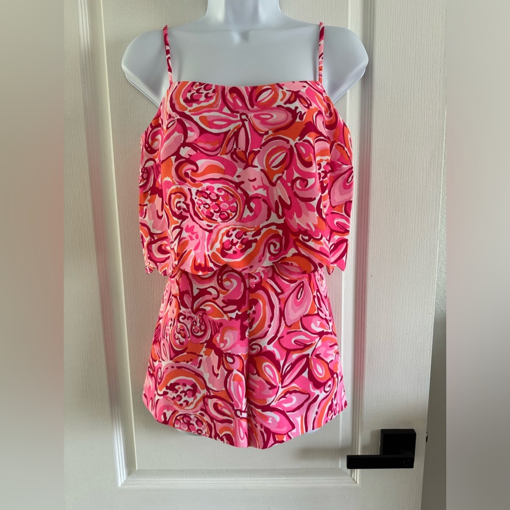 Lilly Pulitzer Set . Two Piece . Shorts Size 2. Top Size 0. Perfect Condition.